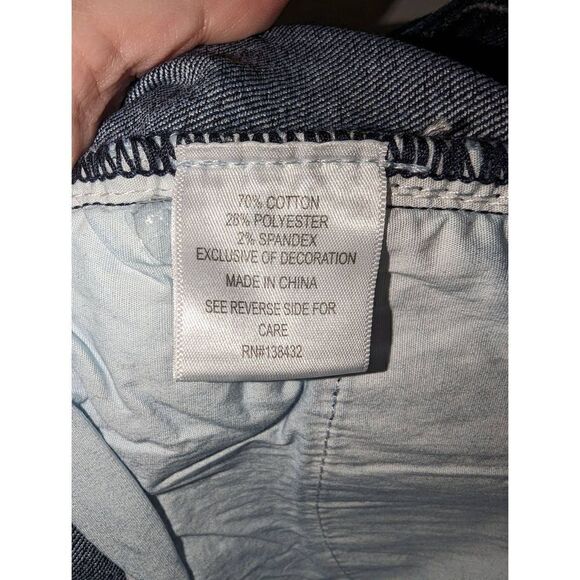 Modcloth Women's Plus Size High Rise Straight Leg Jeans Blue Size 26R NWT - Picture 13 of 15